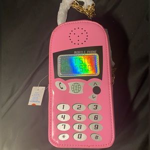 PINK CELLPHONE CROSSBODY BAG🎀👛